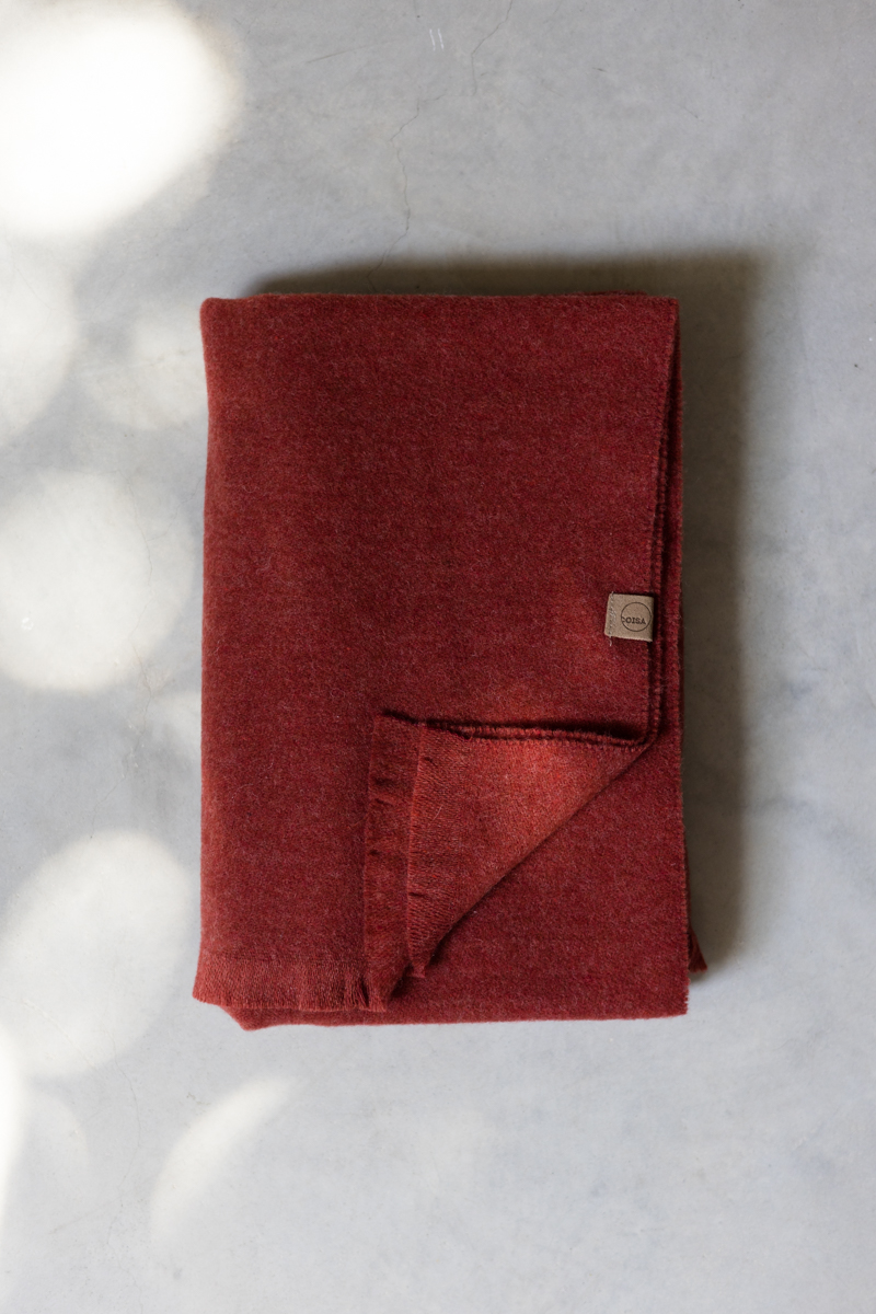 COISA SCARF RED EARTH